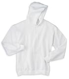 NEW Hanes Comfortblend - Pullover Hooded Sweatshirt White-L