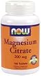 Magnesium Citrate 200 mg by Now Foods 100 Tablets