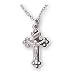 Sterling Silver Crucifix with 13-inch Chain for Children