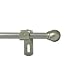 Nickel Ball Drapery Rod - 48–88