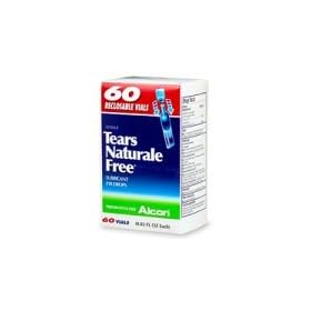 Tears Naturale Free Lubricant Eye Drops, Single-Use Vials - 60 ea