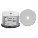 Verbatim DVD+R 4.7GB 16X DataLifePlus, White Inkjet Printable, Hub Printable, 50pk Spindle