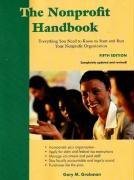 The Nonprofit Handbook: Everything You Need to Know to Start and Run Your Nonprofit Organization