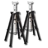 Medium Height Pin Style Jack Stands - 10 Ton
