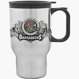 Tampa Bay Buccaneers Travel Mug with Logo