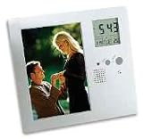 Recordable Picture Frame w/ Clock & Temperature