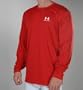 Mens Heatgear Loose Long Sleeve Tee-310OAKLANDGREEN-S