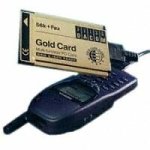 PSION Gold Card Global56K PC Card 56kbps GSM ISDN