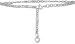 9.5 Mirror Heart Anklet