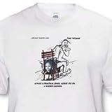 Londons Times Funny Panel Hollywood Cartoons - Whoopi Cushion - T-Shirts
