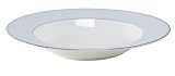 Nikko Ceramics Blue Ocean Pearl 9-1/2-Inch Rim Soup/Pasta