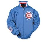 Baseball Jacket - Chicago Cubs Premier Jacket by Majestic font color=#990000