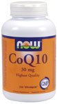 CoQ10 by NOW Foods - (30mg - 240 Vegetarian Capsules)