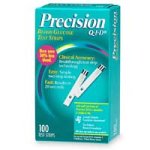 Precision Q I D Blood Glucose Test Strips 100 ea Precision Q I D Blood Glucose Test Strips 100 ea