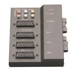 Scart Cable Switch Box Multiple input/output 1-4 way