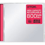 TDK Metallic - 10 x CD-R - 800 MB ( 90min ) - storage media