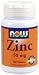 NOW ZINC 50 MG TABLETS