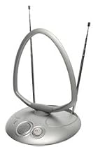 One For All Amplified Indoor Analogue and Digital Freeview Aerial with Power Loop