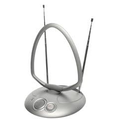 One For All Amplified Indoor Analogue and Digital Freeview Aerial with Power Loop