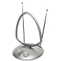 One For All Amplified Indoor Analogue and Digital Freeview Aerial with Power Loop