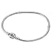 CAITS- PANDORA TM, SILVER PANDORA STYLE BRACELET. 20CM