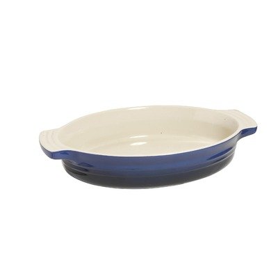 14 Oval Dish in Cobalt
