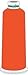 Madeira Rayon Embroidery Thread 5500yd Cone ORANGE Color: 1078