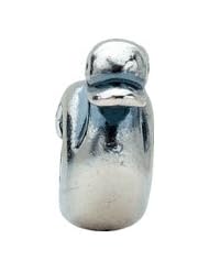 Kera Sterling Silver Duck Bead