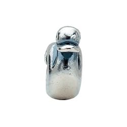 Kera Sterling Silver Duck Bead