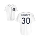 Detroit Tigers Authentic Magglio Ordonez Home Jersey