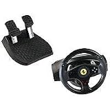 PC, PlayStation 2 - Lenkrad Ferrari GT 2in1 Rumble - 