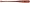 Wine Finish Pro Stock Wood Baseball Bat from Louisville Slugger
