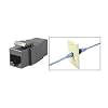 CAT.5e Female to Female Coupler Keystone Jack, Black