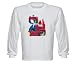 Search : Transformers Animated Shirts - Optimus Prime With Battle 6.1 oz Ultra Cotton Youth Long-Sleeve Tee