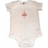 Surfboard Logo One Piece: Size 18 months - White