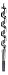 Makita 714234-A 1-Inch by 18-Inch Ship Auger Bit