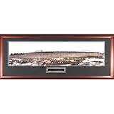NASCAR Lowe's Motor Speedway Stadium Panoramic Print Deluxe Frame