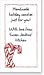Candy Canes Calling Card