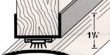 05322 36 AL CDB134 DOOR BOTTM - MD BUILDING PRODUCTS INC
