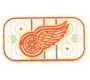 Hockey Pin - Detroit Red Wings Rank Pin