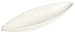 Nikko Ceramics Metro White 8-1/2-Inch Leaf Tray