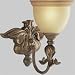 Bath & Vanity - One Light- Sable Crackle