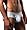 C-IN2 Low No Show Brief w/ Sling Support - Black, XLarge