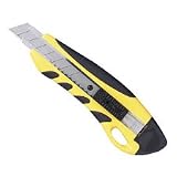 Sparco Products 15851 PVC Grip Knife, Stainless Steel Chamber, Yellow/Black
