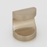Jeffrey Alexander Verona Veneto Pear Knob, Satin Nickel