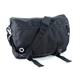 DadGear Messenger Diaper Bag - Black