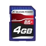 SILICONPOWER SDHCカード class6 4GB  SP004GBSDH006V10の画像