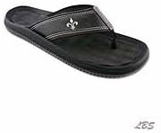 New Orleans Saints Waffle Bottom Flip Flop Sandal Brown