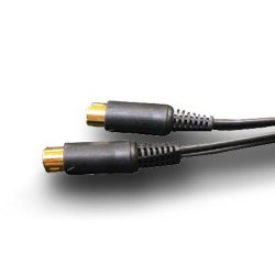 【クリックで詳細表示】フジパーツ S端子ケーブル 1Sプラグ-1Sプラグ FVC-126シリーズ