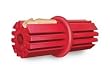 KONG Dental Stick Dog Toy, Small, Red